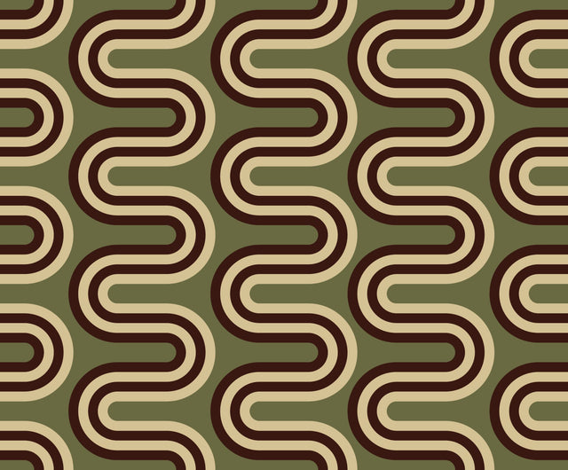 Green & Beige