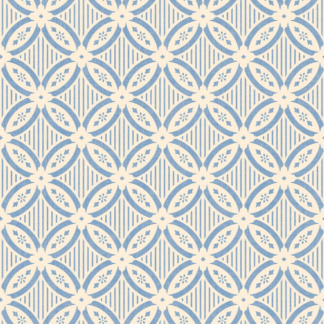 French Blue & Cream