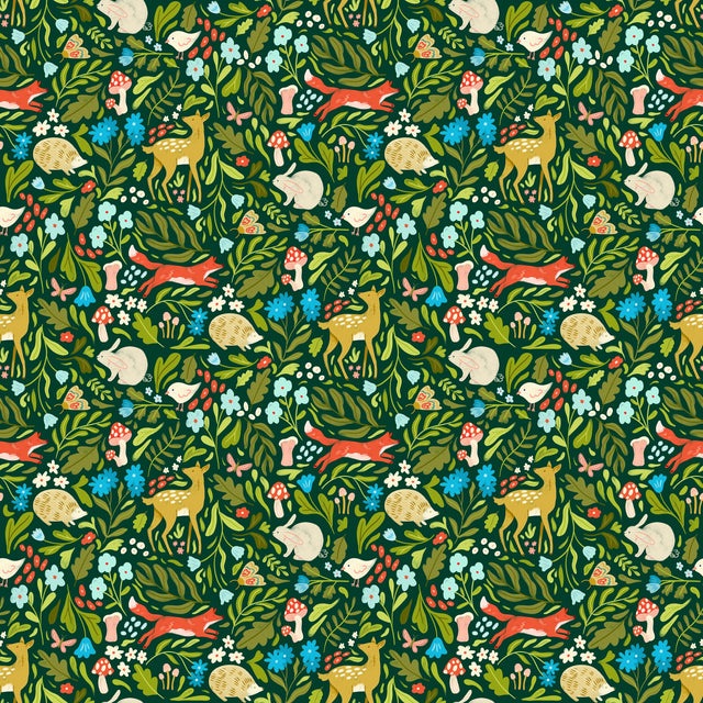 Woodland Wonderland — Deep green